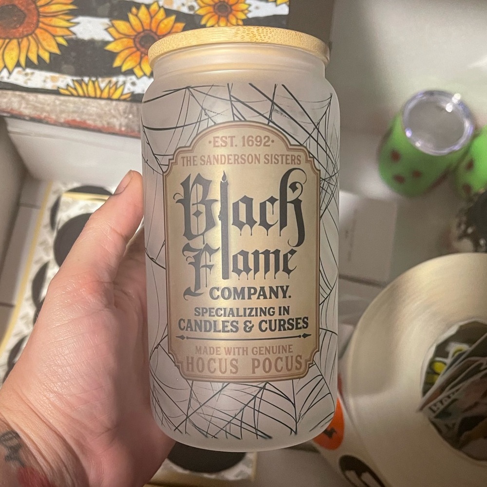Glass 16oz Cup